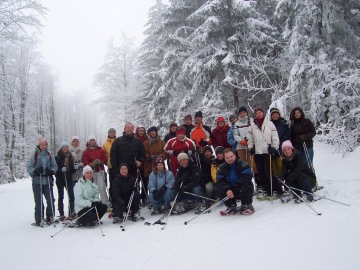 ČNOPK na výletě v bavorském Mitterfirmiansreutu před Vánoci 2008