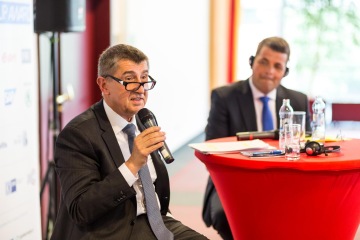 Výroční členská schůze 2016, host Andrej Babiš, ministr financí ČR (2014-2017)