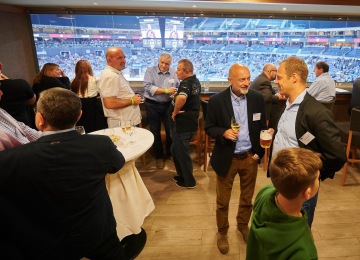 Business meets Sport: setkání členů ČNOPK na zápase Sparty v O2 areně 15.10.2019