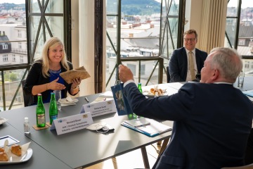 Bavorská ministryně pro evropské záležitosti Melanie Huml navštívila 14.07.2021 ČNOPK