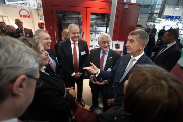 MSV 2019, premiér Andrej Babiš navštívil bavorskou expozici